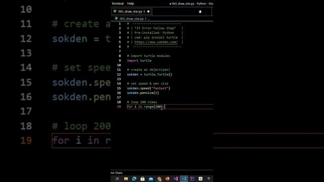 01-Coding Start with Python's turtle! смотреть онлайн