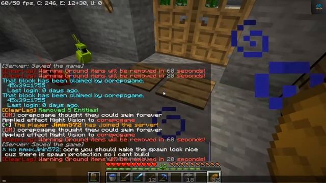 Let's play Minecraft java live on server #5 смотреть онлайн