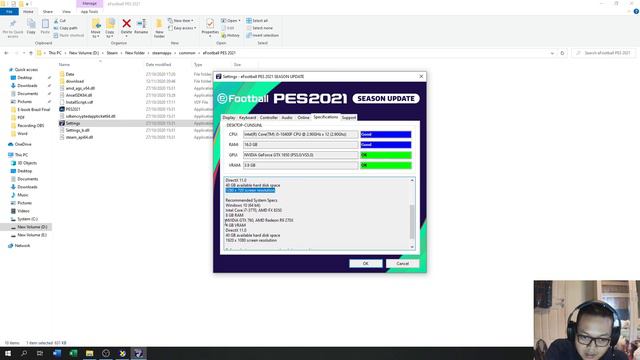 [PES 2021 PC] TIPS MENGATASI LAG DAN PATAH