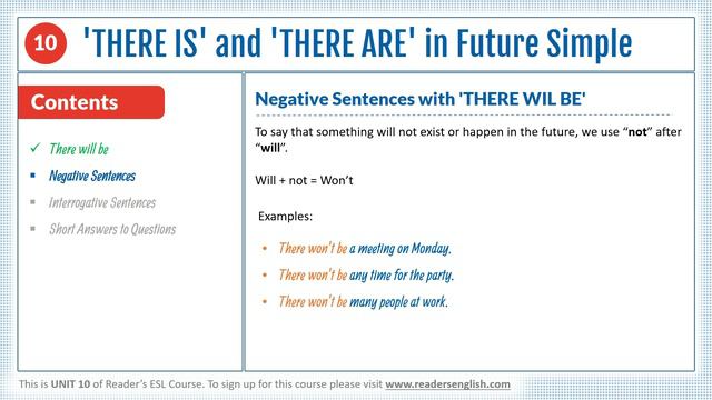Unit 10 - 'THERE IS' and 'THERE ARE' in Future Simple | Learn English through Urdu/Hindi смотреть онлайн