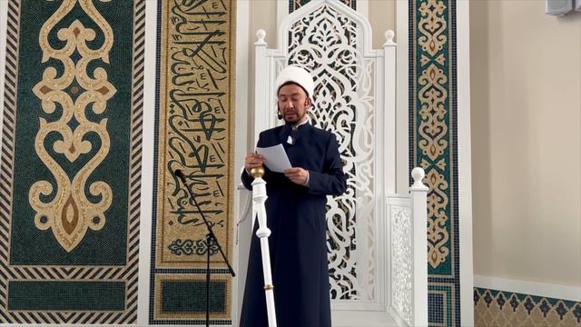 "Рауза" мәчетенең имам-хатыйбы Ильнур Вафин җомга вәгазен сөйләде. (23.06.2023) смотреть онлайн