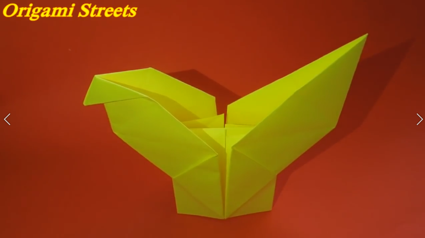 Оригами петух. Как сделать петуха из бумаги.mp4 смотреть онлайн