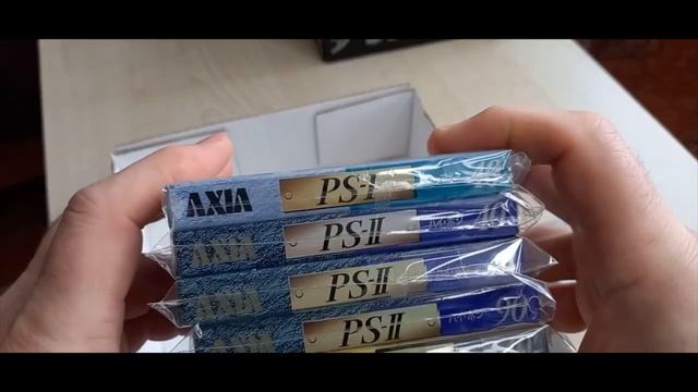 Все мои аудиокассеты AXIA собранные с 12.02.2020. All My AXIA Audio Cassettes Collected From 2020.