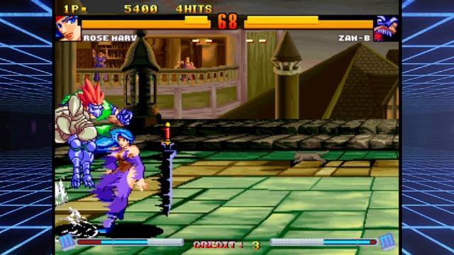 Retro Arcade Fighting Games! Asura Blade & Asura Buster смотреть онлайн