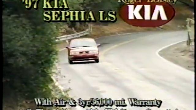 1997 KIA Sephia Car Commercial Roger Beasley, Austin Texas смотреть онлайн