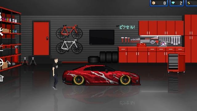 HOW TO BUY NISSAN GTR R35||PIXEL CAR RACER