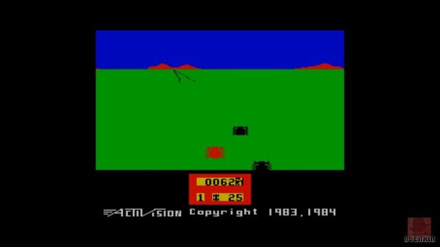 Enduro - on the ZX Spectrum 48K !! with Commentary смотреть онлайн