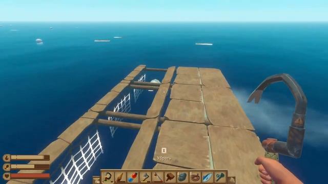 Двое в лодке и 1 акула Хочется жрать (Raft) Часть 2 смотреть онлайн