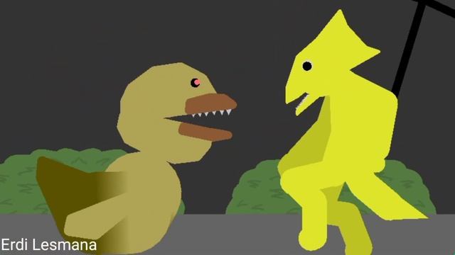 Duck Ani Tron (Miss Ani Tron) vs Yellow (Rainbow Friends) смотреть онлайн