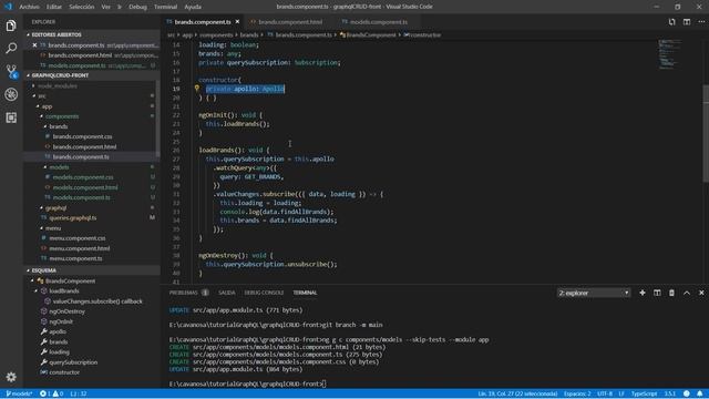Proyecto Full Stack GraphQL Spring Boot Angular: Capítulo 8: Lista de Modelos смотреть онлайн