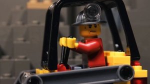 Конструктор Лего Сити шахта - беспредел на прииске (Lego City - Лего Город)