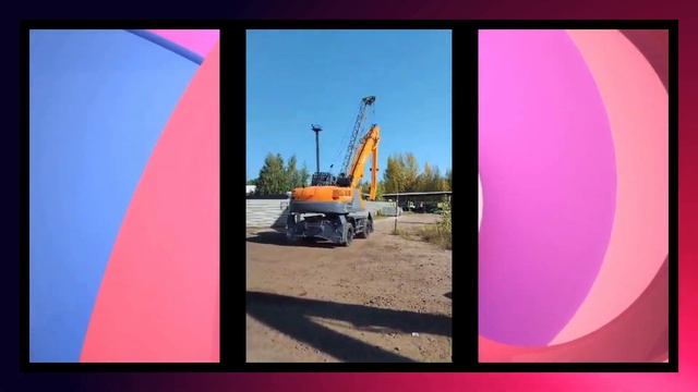 Колесный перегружатель UMG E230WH смотреть онлайн