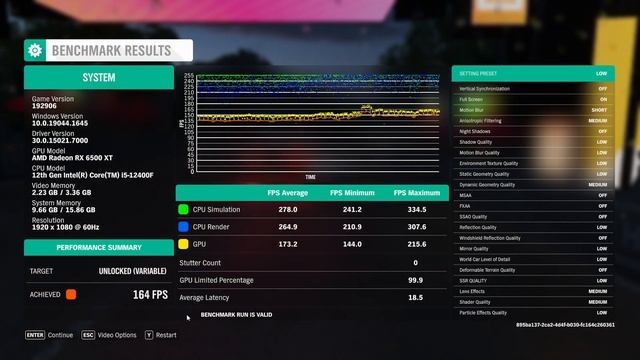 AMD Radeon RX 6500 XT -- Intel Core i5-12400F -- Forza Horizon 4 FPS Test i5-12400 смотреть онлайн