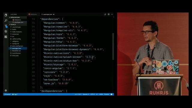 RuhrJS 2017 - Aaron Czichon - Mobile (web) apps using Ionic смотреть онлайн