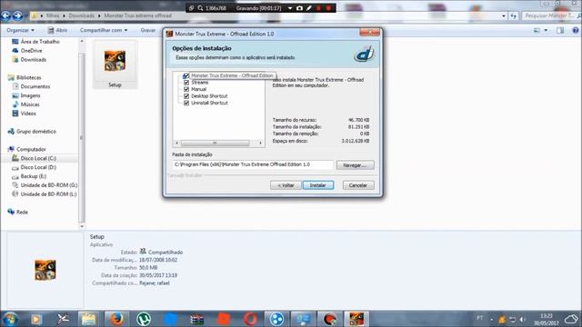 Tutorial Como Baixar E Instalar Monster Trux Extreme Offroad Edition смотреть онлайн
