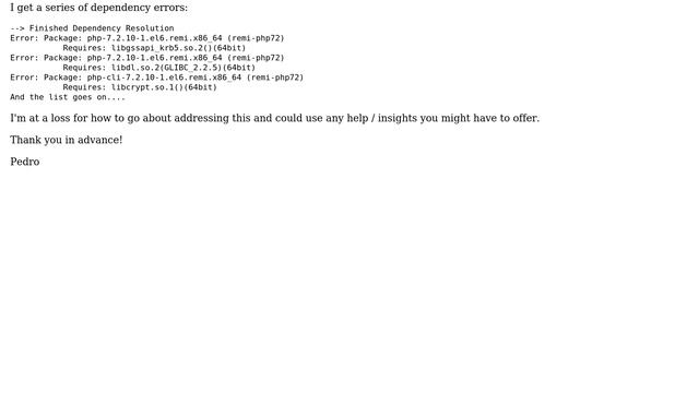 DevOps & SysAdmins: Upgrading PHP 5.3 to 7.x on CentOS 6.10 (final) - Unmet Dependencies смотреть онлайн