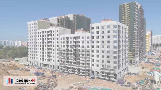 Обзор с воздуха ЖК «Лучи» от застройщика «Группа ЛСР» (аэросъемка: август 2018 г.) смотреть онлайн