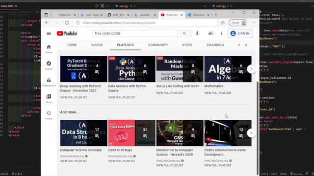 LIVE Coding & Chillin': Python Full Stack app смотреть онлайн
