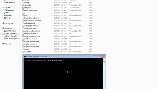 HOW TO START DERBY SERVER 1527 DEMO смотреть онлайн