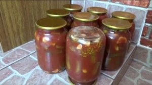 Улётные огурцы в томатной заливке