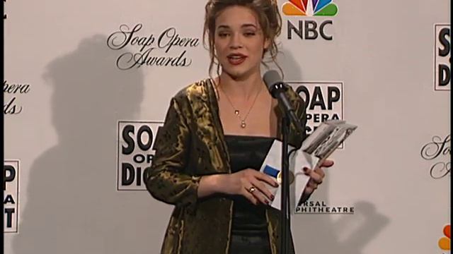 Rebecca Herbst - 1999 Soap Opera Digest Awards Press Room смотреть онлайн