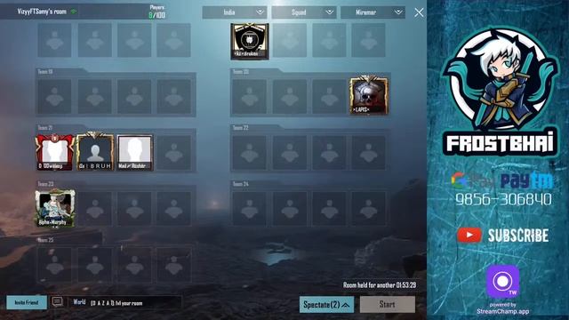 GIT PAID SCRIMS | Day 7 #bgmi #mizo смотреть онлайн