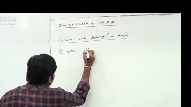 String, StringBuffer & StringBuilder for JAVA Certification & Interviews by Durga sir смотреть онлайн