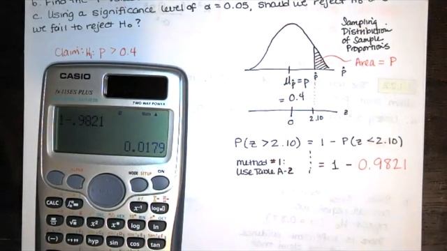 Prob. 8.1.17 -Use P-value method to test claim a/b a proportion. (One-tailed test) -Stats HW Help смотреть онлайн