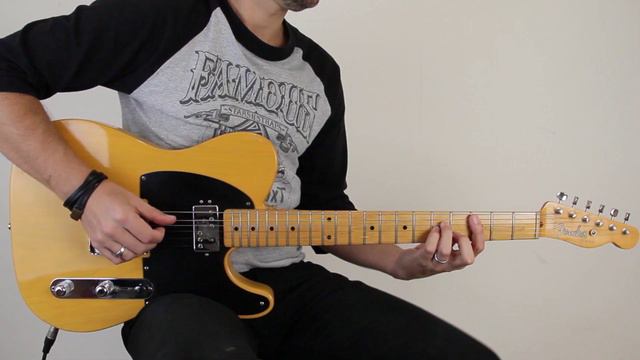 How To Play NO DOUBT Don't Speak Guitar Video + Tabs + Backing Track смотреть онлайн