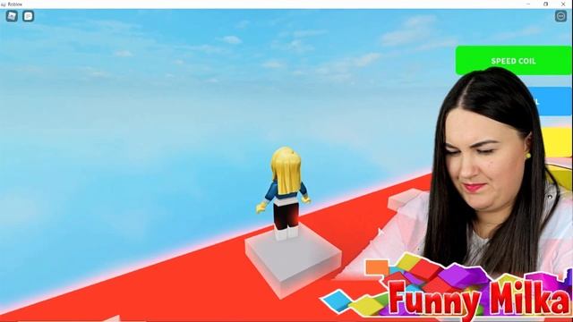 Мой первый летсплей Roblox Easy Obby! Parkour смотреть онлайн