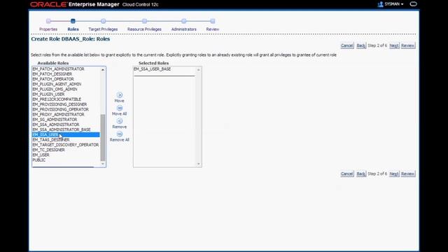 Configure DBAAS with Enterprise Manager R4 Part 2 смотреть онлайн