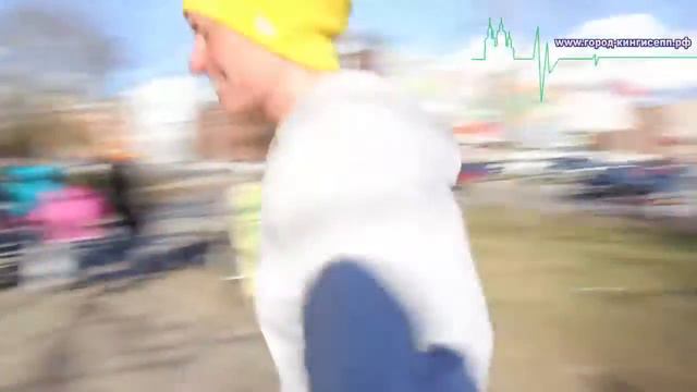 Георгиевские ленточки раздали кингисеппцам