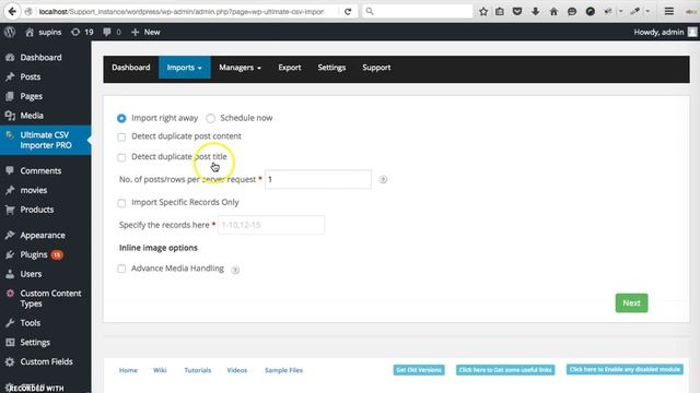 WP Ultimate CSV Importer - Import your CSV/XML into WordPress смотреть онлайн