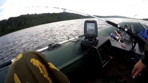 Учусь ловить троллингом, рыбалка на Каме-Матушке, удачный выезд, рыбалка на троллинг.