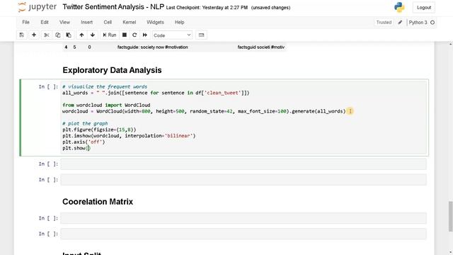Twitter Sentiment Analysis (NLP) | Machine Learning | Python смотреть онлайн
