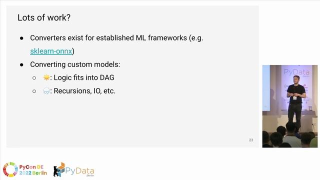Jan-Benedikt Jagusch Christian Bourjau: Making Machine Learning Applications Fast and Simple with.. смотреть онлайн