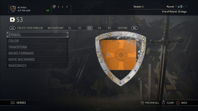 For Honor- Templar/Crusader Cross Emblem Tutorial смотреть онлайн