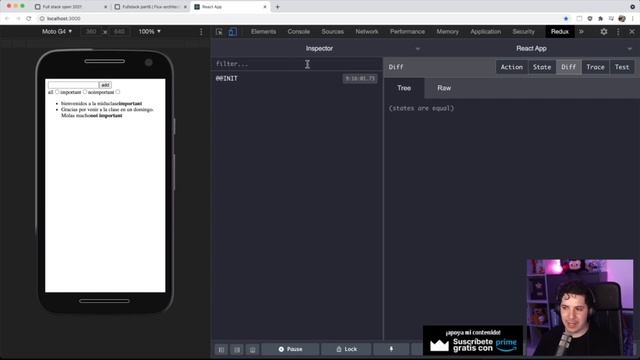 ?? React Redux Devtools - Cómo configurarlas e introducción (FullStack Bootcamp JavaScript) смотреть онлайн