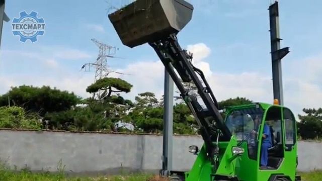 Фронтальный мини погрузчики STEEL CAMEL смотреть онлайн