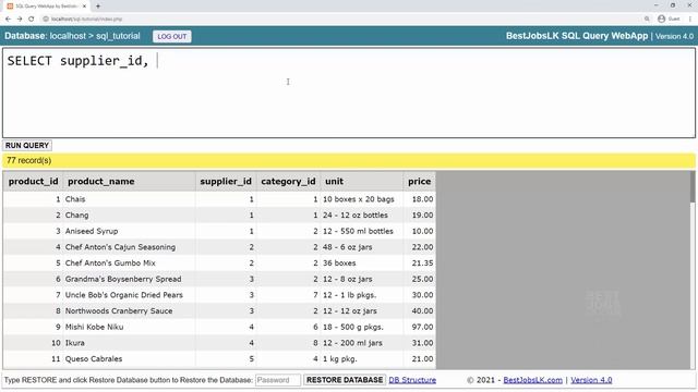 Grouping Data using GROUP BY - SQL Tutorial In Sinhala - Part 7 смотреть онлайн