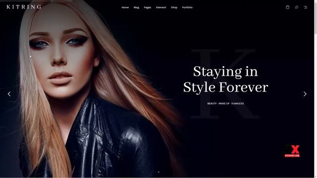 Kitring - A Beauty and Hair Salon WordPress Theme Goyathlay Mica смотреть онлайн