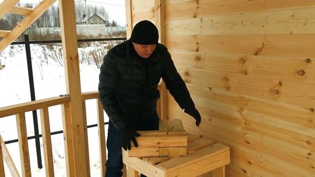 Рубка сруба из бруса. Как сделать теплый угол, ласточкин хвост? Плюсы и минусы смотреть онлайн