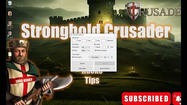 HOW TO AUTOSELL GOODS AUTOMATICALLY IN STRONGHOLD CRUSADER? #strongholdcrusader #stronghold