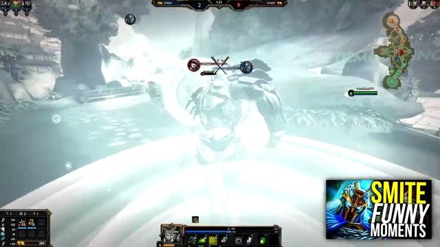 SMITE FUNNY MOMENTS MONTAGE! смотреть онлайн