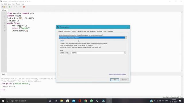 [हिंदी] How To Program Raspberry Pi Pico Using Thonny IDE& uPyCraft Complete Setup Guide MicroPytho смотреть онлайн