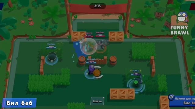 КОЛЬТ ТРОЛЛЬ vs НУБ ВОРОН !!! Смешные Моменты Brawl Stars #7 смотреть онлайн