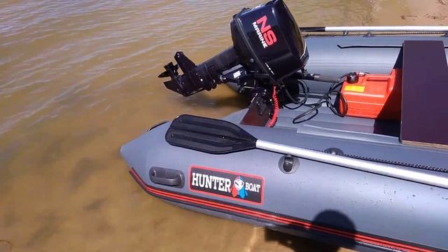 Мини обзор лодки Хантер 330А смотреть онлайн