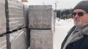 Отзыв о доставке кирпича ВолгаБрик 05.01.23