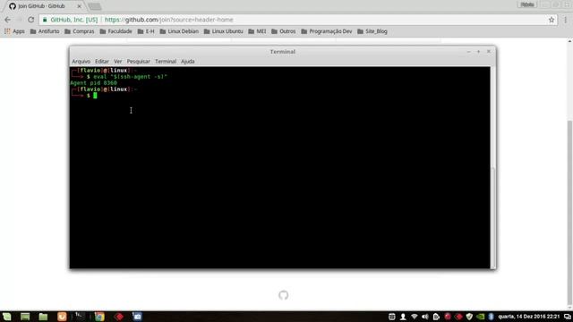 GITHUB - configurando no Linux - pt1 смотреть онлайн