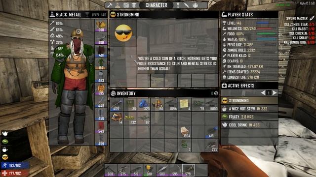 Фармилки оружия и достройка STARVATION S3 С42 7 Days to Die смотреть онлайн